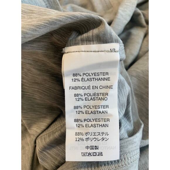 Winter Park Women's 1/4 Zip Pullover Sweater Long Sleeve Gray Size Medium - Picture 3 of 5